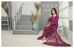 Haute qualité inde Pakistan Salwar Kameez robes d'hiver pour dames exportation qualité lin tissu respirant naturel taille - Product Image 6