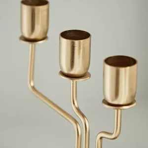 Candelabro de decoración de habitación hecho a mano de alta calidad, acento para el hogar, mejor precio, soporte de luz de vela de hierro - Product Image 2