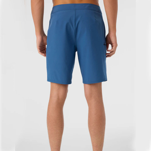 Shorts de bain pour hommes en gros OEM, 7 pouces d'entrejambe, motif uni, extensible, pour le surf, la plage, la natation, 4 directions d'étirement - Product Image 5