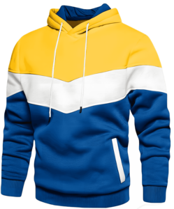 Sweat à capuche premium de haute qualité, écologique, coupe classique, streetwear pour homme, veste d'hiver, 100% coton molletonné 500g, cordon de serrage - Product Image 1