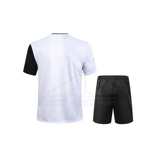 Custom Breathable Tennis Uniform for Men Sweat-Resistant <b>Shirt</b> and Shorts Set for Sale - Product Image 2