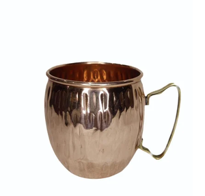 100% Copper Mug Beer <b>Cup</b> Food Grade Mug Premium Quality Pure Copper Hammered Mug Wholesale Price - Product Image 1
