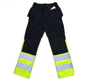 Vêtements de travail Pantalons de sécurité réfléchissants Couleur de travail 65% polyester 35% coton Pantalons de travail - Product Image 1