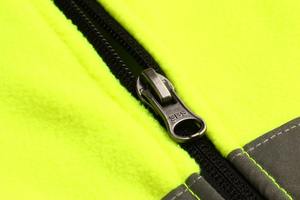 Yellow <b>Reflective</b> Safety Jacket ANSI Class 2 with LED Flash & Waterproof for Winter Outdoor Activities Customized Logo - Product Image 2