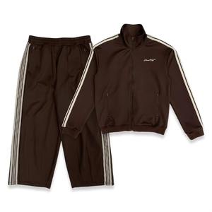 เสื้อแจ็คเก็ตโพลีเอสเตอร์กันลมกันน้ำสำหรับผู้ชายชุดวิ่งออกกำลังกายแบบกำหนดเองชุดกีฬาน้ำหนัก - Product Image 1