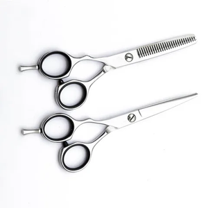 Outils de coiffure professionnels de 6 pouces ciseaux de coiffure de Salon en acier inoxydable ciseaux de cisaillement de coupe de cheveux ciseaux de coupe de cheveux - Product Image 1