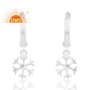 Boucles d'oreilles pendantes en argent sterling faites à la main bijoux personnalisés pour femmes cadeau pour elle - Product Image 1