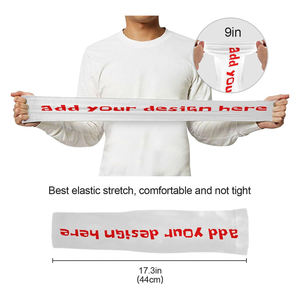 Personnalisé femmes hommes été extérieur course sport Protection UV refroidissement bras manches crème solaire bras couverture avec trou pour le pouce 5.01 Rev - Product Image 3