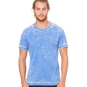 เสื้อยืดผู้ชายผ้าคอตตอนผสม52% 48% ผ้าโพลีเอสเตอร์เสื้อยืดระบายอากาศได้ดีเสื้อยืดสำหรับทั้งชายและหญิงผ้าไมโครไฟเบอร์แห้งเร็วผ้าทอ - Product Image 2