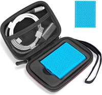 Étui rigide portable en EVA pour SSD Samsung T5/T3. Étui de protection antichoc pour disques durs externes - Étui uniquement