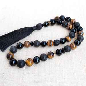 Cuentas de Tasbih Unisex de Alta Calidad, Ecológicas, Pulimentadas, Estilo Vintage, Artesanía Clásica de Resina para Oración, Accesorio Estilo Ángel - Product Image 2