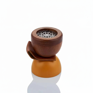 เตาเผากำยานไม้กระถินเทศ ดีไซน์สร้างสรรค์ เป็นมิตรกับสิ่งแวดล้อม สำหรับอูด บาคูร์ ฉลองอีดและรอมฎอน โดย Z F CRAFT IMPEX - Product Image 1