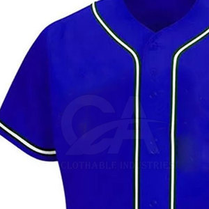 Ensembles de vêtements de sport avec motif imprimé en gros disponible nouveau design uniforme de baseball respirant uniforme classique - Product Image 4