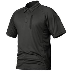 Camiseta de manga corta de verano 2025 para hombre, camiseta Polo de Golf transpirable con solapa holgada de moda de negocios informal para hombre - Product Image 3