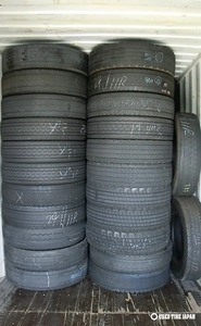 Pneus de camion lourds d'occasion, marque [Nom de la marque], modèle [Numéro de modèle], caoutchouc noir, bande de roulement à motifs, garantie 5 ans, Ankara - Product Image 6