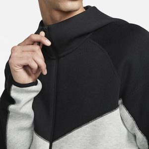 เสื้อมีฮู้ดแบบมีซิปสำหรับผู้ชายเสื้อฮู้ดโอเวอร์ไซส์ดีไซน์ใหม่ดีไซน์ตามสั่งดีไซน์ใหม่2025 - Product Image 3