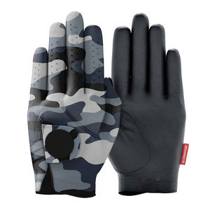 Precio de fábrica Logotipo personalizado Cabretta Guantes de golf de cuero Gran calidad 100% Material de cuero para deportes - Product Image 1