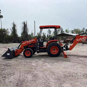 Tractor de 4 Ruedas con Cargador Frontal, Tractores Kubota, Camiones Agrícolas, Mini Tractor para Granja, Tractor para Césped - Product Image 1