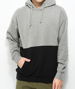 Sweat-shirts pour hommes de la meilleure qualité, deux tons, logo en relief, produit haut de gamme, fabricant de vêtements pour hommes, fabricant de sweat-shirts streetwear - Product Image 3