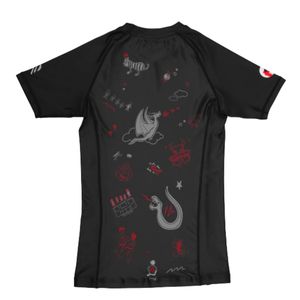 Camiseta de Compresión Personalizable para MMA y BJJ para Hombre, Diseño 3D, Manga Larga, Transpirable, Tejida, con Logotipo Personalizado - Product Image 2
