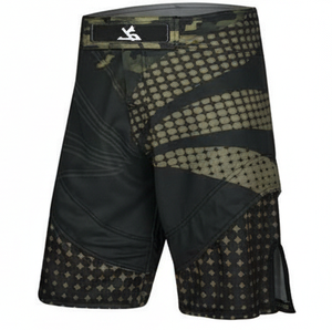 Shorts d'arts martiaux unisexes de qualité supérieure, taille plus, design personnalisé, extensibles, légers, respirants, séchage rapide, 100% coton - Product Image 4