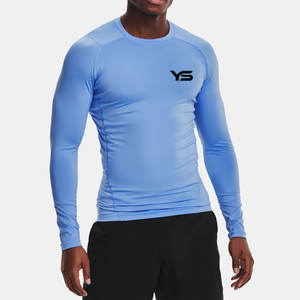 Logo personnalisé Chemise de compression de haute qualité Matériau respirant pour adultes - Product Image 2