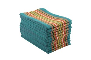 Toallas de cocina de algodón 100%, paquete de 12 de lino tejido de secado rápido para el hogar, hoteles, restaurantes para salsa y golf - Product Image 4