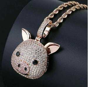 Hip-Hop Sonic Hedgehog 3D colgante negrita Bling CZ piedras con Moissanite 925 plata esterlina grandes encantos finos para hombres y mujeres - Product Image 3