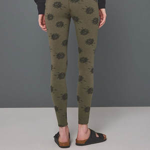 High Waist O Style Women's Sport Pants Customized Knitted Fitness <b>Leggings</b> <b>with</b> <b>Pocket</b> Sweatpants Low MOQ - Product Image 3