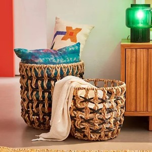 Usine promotionnelle nouveauté qualité fantastique panier de rangement inspiré de Boho ménage fabriqué à partir de fabricant indien - Product Image 2