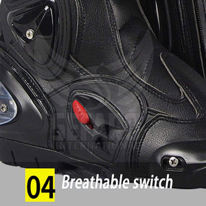 Hot Sale Custom Size Motorbike Shoes Professional Motorbike Shoes Durable Material Motorbike Shoes - Product Image 5