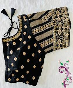 Ladies Latest New Collection Stitched Blouse Wholesale Lowest Price Market Surat Gujart Ethnic Garment Apparel - Product Image 5