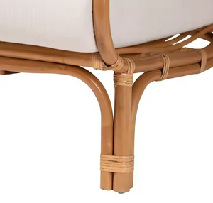 Chaise en rotin pour salon décoration de la maison chaise assise fabriquée au Vietnam de Sisu - Product Image 2