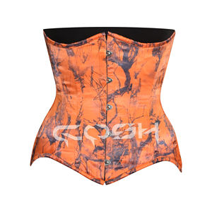 Corsé de Satén 100% Poliéster con Estampado Digital Sublimado de Jungla - Product Image 1