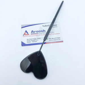 Wholesale <b>Black</b> <b>Heart</b> Mirror Eyelash Extensions with Pointed Tip Private Label Beauty Inspections Eyebrow Tweezers - Product Image 4