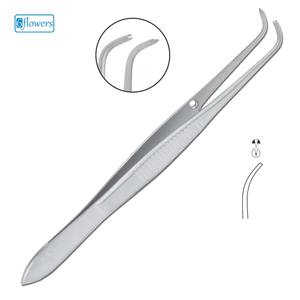 Ciseaux en acier à iris Pinces Source d'alimentation manuelle Base d'iris d'instruments chirurgicaux Ciseaux et pinces - Product Image 1