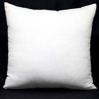 Housse de coussin de canapé personnalisée en tissu brodé écologique de fabrication indienne, 18x18 cm, pour la maison, l'hôtel, design moderne