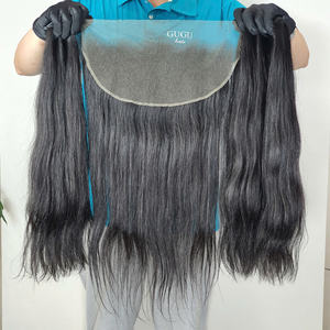 Paquete de cabello crudo vietnamita sin procesar vendedores a granel doble dibujado a granel gran oferta alta calidad 8 pulgadas-40icnes - Product Image 2