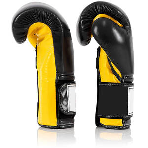 Guantes de boxeo de cuero profesionales personalizables Patrón impreso de 8oz para adultos y niños para entrenamiento vocacional - Product Image 4