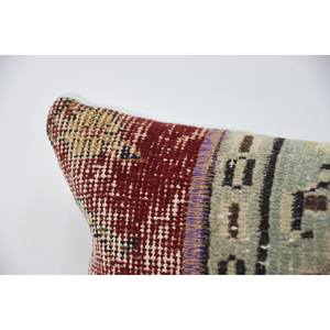 12x24 pulgadas Multicolor bohemio Kilim Alfombra de lana patrón Vintage almohada decorativa técnica tejida - Product Image 2