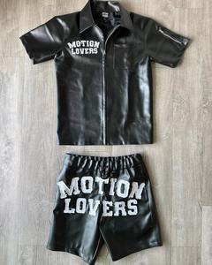 Vente chaude décontracté respirant en détresse broderie Polyester/coton hommes 2 pièces ensemble short de haute qualité Durable col zippé - Product Image 3