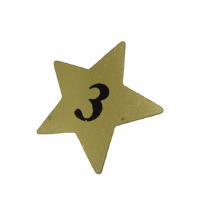 Fancy Design Metal Iron <b>Candle</b> Pin No 3 Brass Plating Coating Star Shape for Home Decoration Handmade - Product Image 1