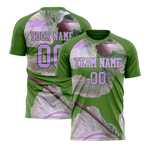 Camiseta de Fútbol Personalizada de Diseño Moderno para Adultos, Corte Automatizado, Impresión por Transferencia de Calor, 100% Poliéster, Secado Rápido - Product Image 3