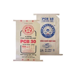 Contenedor de bolsa de papel Kraft de calidad superior tejido PP duradero impermeable transpirable KP/PK/KPK personalización fabricante de Vietnam - Product Image 2