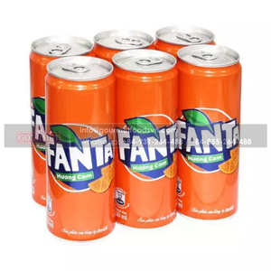 Fantaa Naranja Refresco Al Por Mayor Sabor Afrutado Con El Mejor Precio 320ml X 24 Latas - Product Image 1