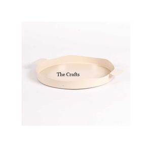 Ensemble de deux plateaux de service de tailles différentes pour collations au chocolat plateau de service de forme ronde à des prix acceptables - Product Image 5