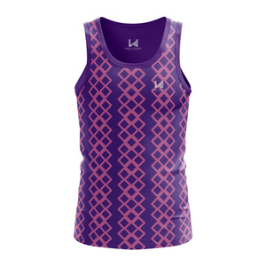 Chaleco de Running Ligero Personalizado para Maratón, Secado Rápido, Transpirable, Tejido de Punto, 100% Algodón, Impresión por Sublimación, Unisex, Camiseta sin Mangas para Gimnasio - Product Image 6