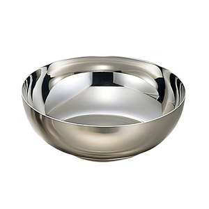 Ensemble de bols de cuisine professionnels en acier inoxydable, polyvalents, profonds, ronds, à fond plat, pour la préparation, la cuisson, le service et le mélange des repas - Product Image 4