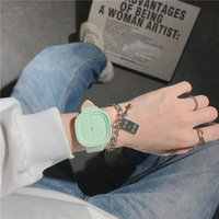 Montre à quartz carrée en plastique colorée, mignonne et décontractée, style sport et mode, pour femmes et jeunes filles - Vente en gros Fenyi