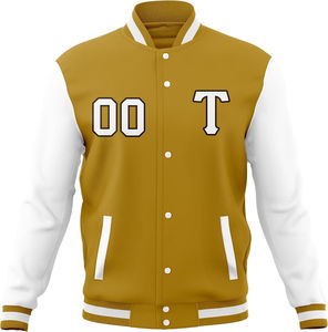 แจ็คเก็ตวาร์ซิตี้ปักลายแบบกำหนดเองสำหรับขายส่งปี 2026 แจ็คเก็ตคอตั้งลำลองคุณภาพสูงกันน้ำพร้อมโลโก้ด้านหน้าสำหรับผู้ชาย - Product Image 5